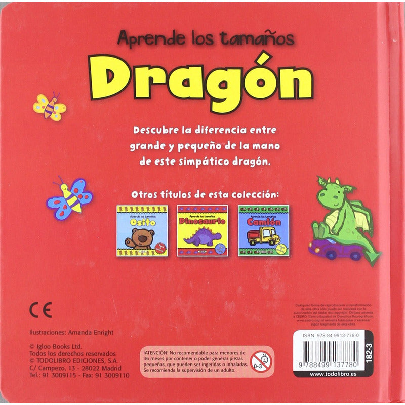 Dragon (aprende Los Tamaños) / Todolibro