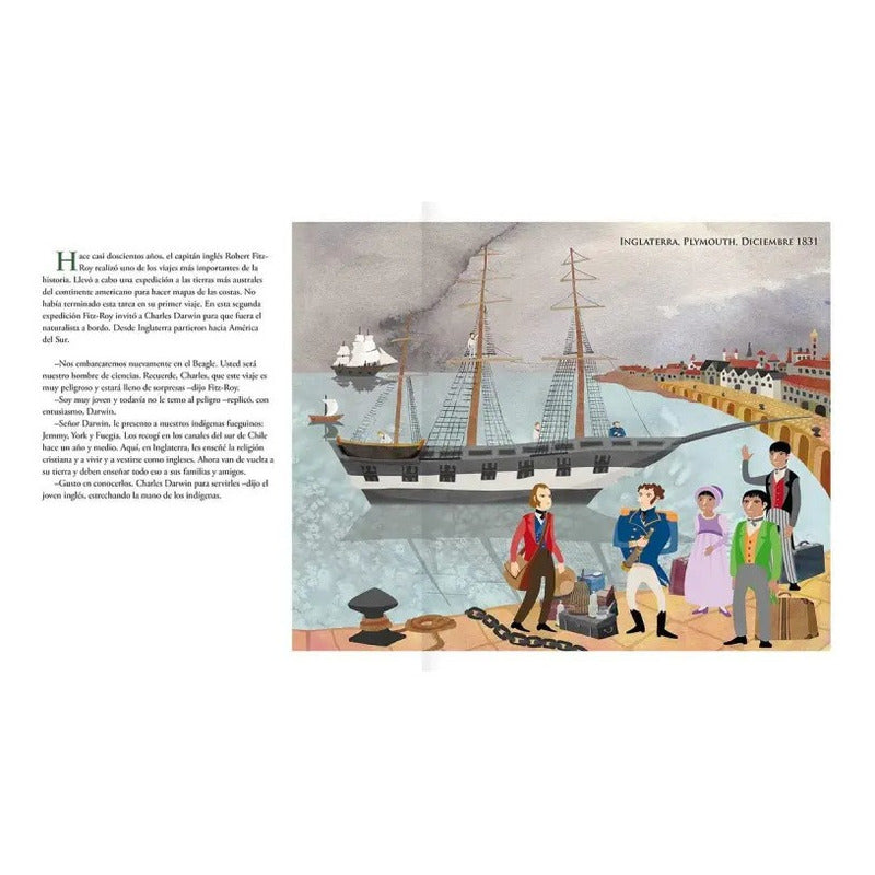 Darwin, Un Viaje Al Fin Del Mundo (t.dura) / Ana María Pavez