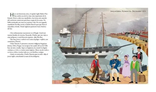 Darwin, Un Viaje Al Fin Del Mundo (t.dura) / Ana María Pavez