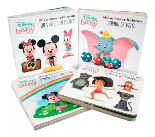 Disney Baby: Mis Primeras Historias 4 Libros  / Lexus