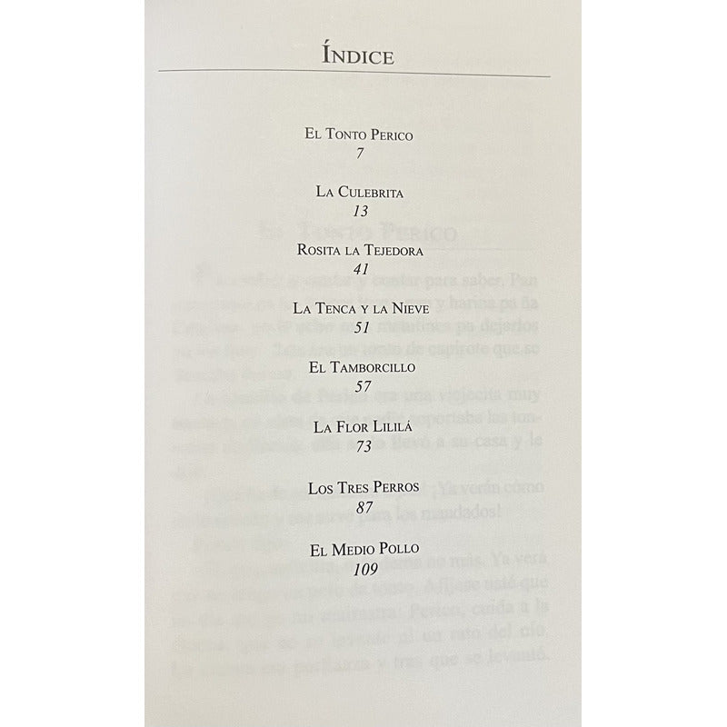 Cuentos Chilenos / Blanca Santa-cruz