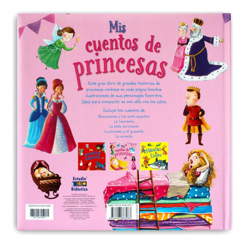 Mis Cuentos De Princesas (tapa Dura Acolchada)