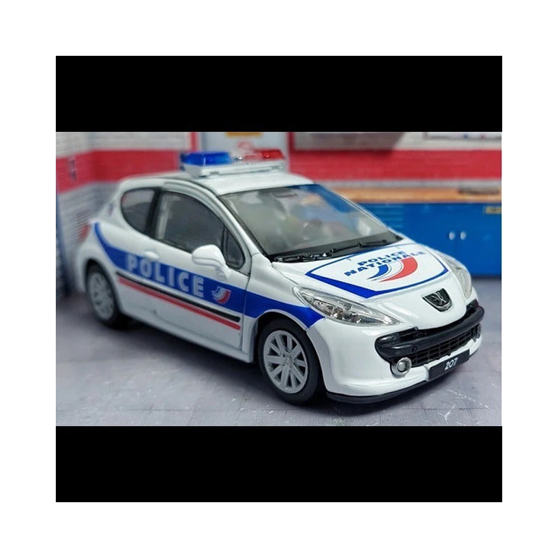 Colección Autos De Policía Francia. Escala 1:36