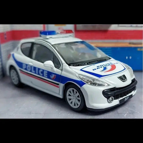 Colección Autos De Policía Francia. Escala 1:36