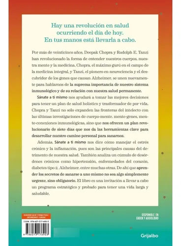 Sanate A Ti Mismo / Deepak Chopra Y Rudolph Tanzi