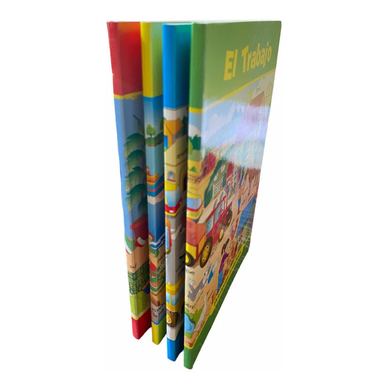 Pack Infantil Primeras Palabras 4 Libros Tapa Dura