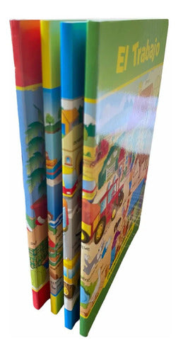 Pack Infantil Primeras Palabras 4 Libros Tapa Dura