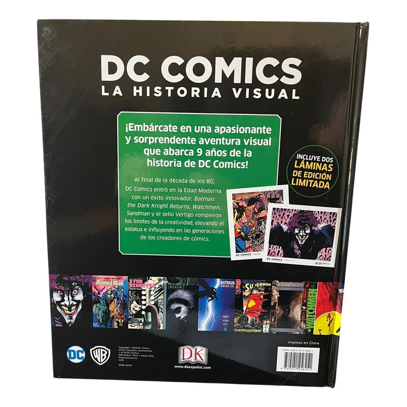 Dc Comics Historia Visual Edad Moderna 1986-1995 (tapa Dura)
