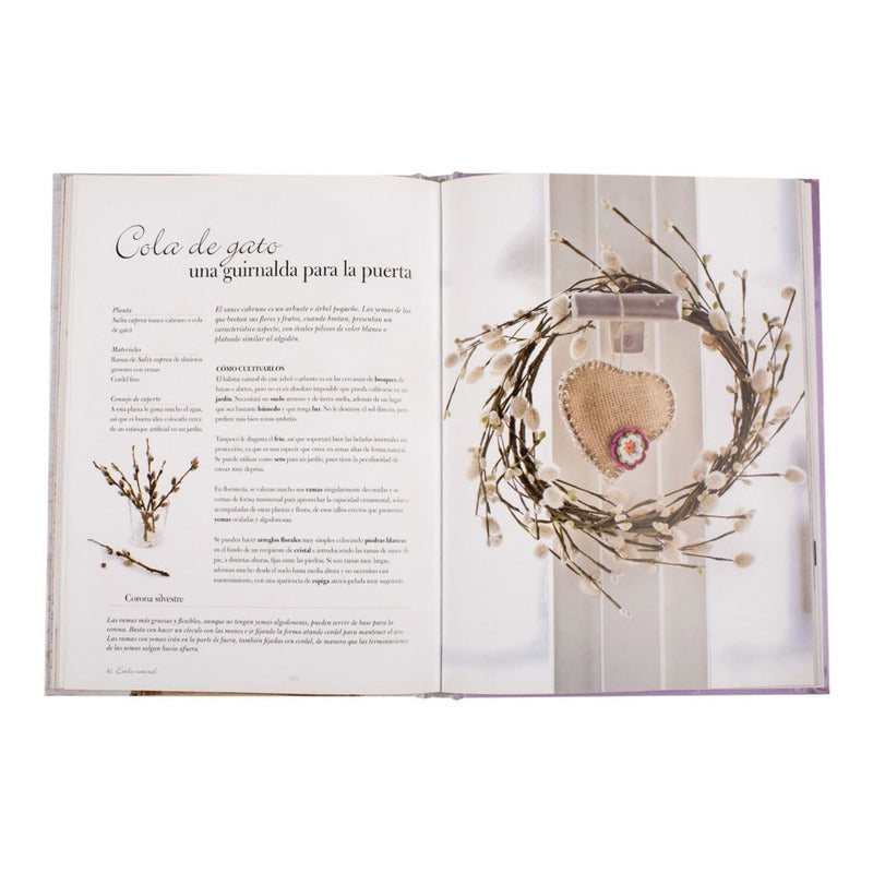 Estilo Natural Proyectos Con Flores (tapa Dura) / Ballarin