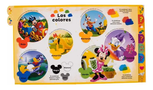 Mickey Mi Primer Maletín Colores, Opuestos, Números / Lexus