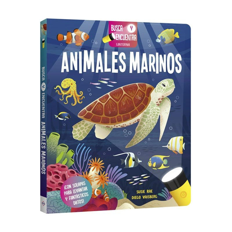 Animales Marinos Busca Y Encuentra Linterna / Lexus
