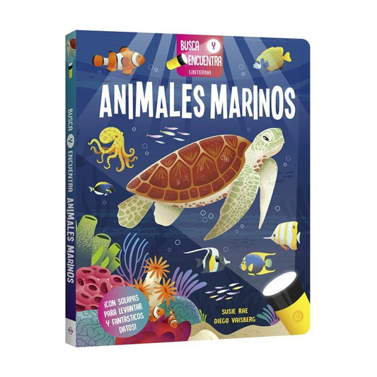Animales Marinos Busca Y Encuentra Linterna / Lexus