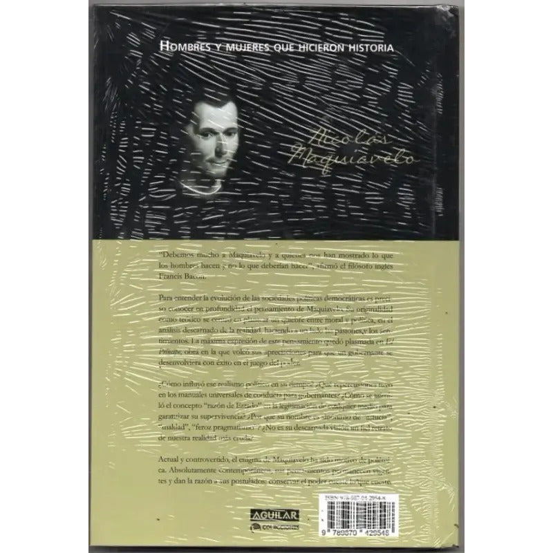 Nicolas Maquiavelo Hombres Y Mujeres Que Hicieron Historia