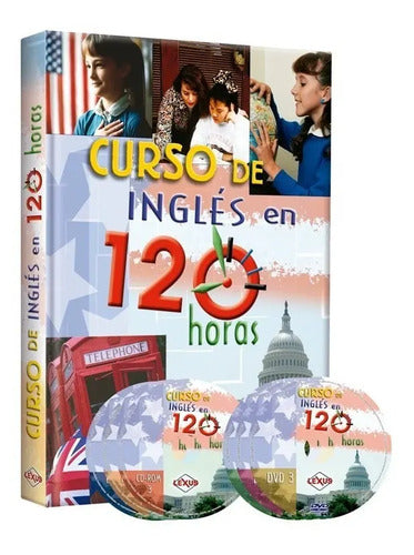 Curso De Inglés 120 Horas + 3 Cds + 3 Dvds (t. Dura) / Lexus