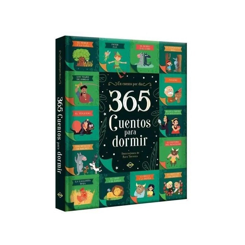 365 Cuentos Para Dormir (tapa Dura Acolchada) / Lexus