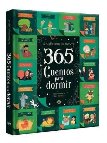 365 Cuentos Para Dormir (tapa Dura Acolchada) / Lexus