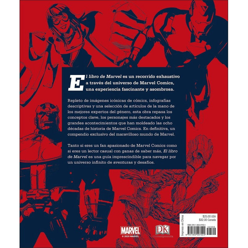 Dk El Libro De Marvel (tapa Dura)