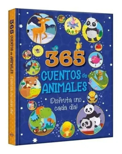 365 Cuentos De Animales (tapa Dura) / Lexus
