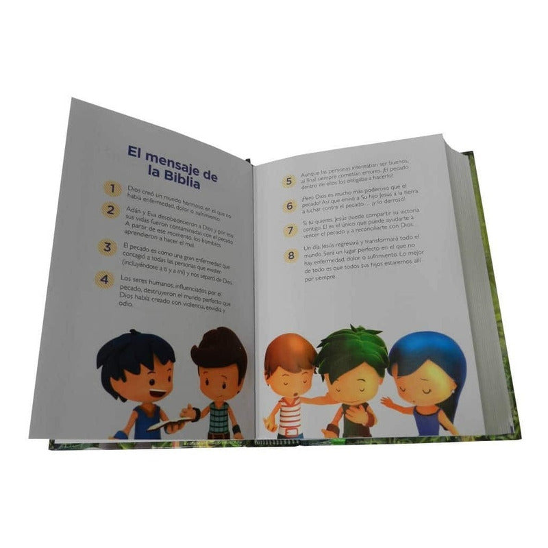 Biblia Para Niños Se Un Heroe Tla Con Funda Y Cierre / Sbl