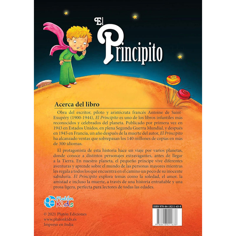 El Principito (tapa Dura) / Antoine De Saint-exupéry