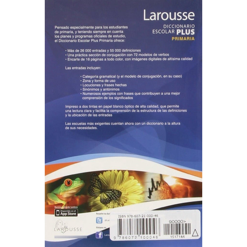 Diccionario Escolar Plus Primaria / Larousse