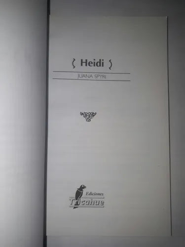 Heidi / Johanna Spyri