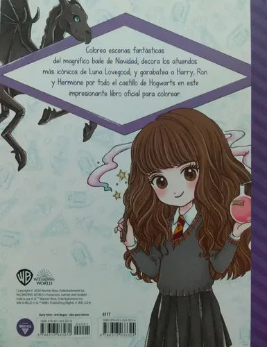 Harry Potter Arte Magico Libro Para Colorear
