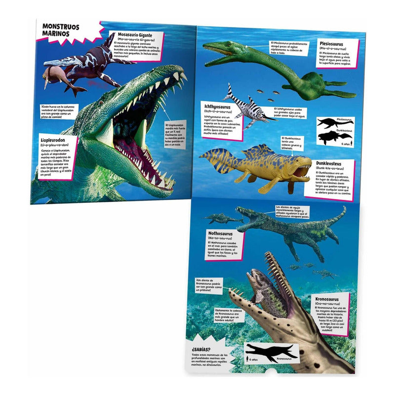 Mi Libro De Extintos Dinosaurios Desplegables / Lexus