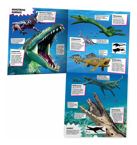Mi Libro De Extintos Dinosaurios Desplegables / Lexus