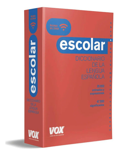 Diccionario Escolar De La Lengua Española / Vox
