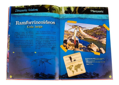 El Gran Libro De Los Dinosaurios 3d Con Lentes Y Dvd / Lexus