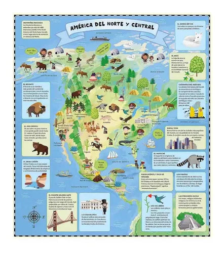 Atlas Del Mundo Para Niños (tapa Dura) / Lexus