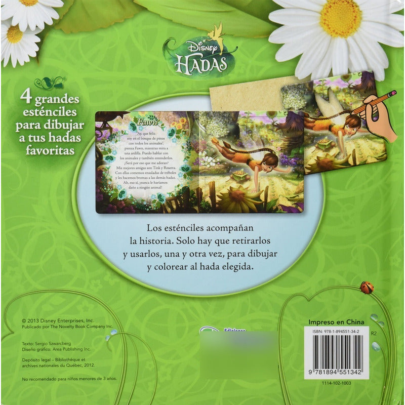 Disney Por Siempre Hadas 4 Esténciles / Lexus