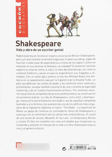 Shakespeare Vida Y Obra De Un Escritor Genial / Rosen