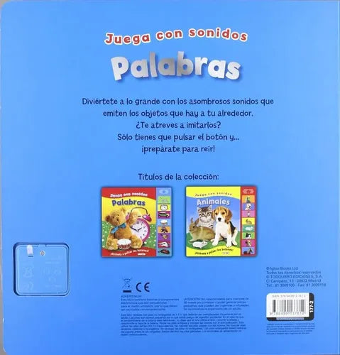 Palabras Juega Con Sonidos (libro Con Sonidos)