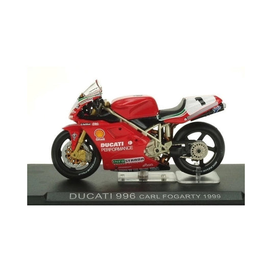 Moto Colección Escala Gp Ducatti 996 Carl Fogarti 1999 1/25