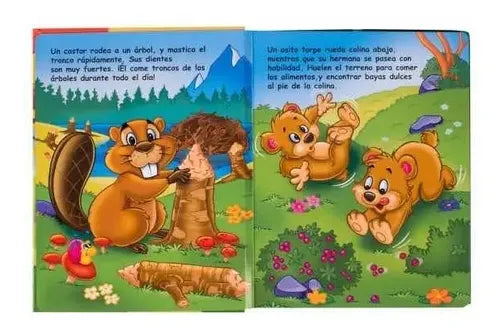Amigos Del Bosque 1 Cuento 12 Animalitos  / Lexus