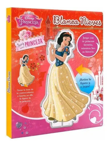 Princesa Blanca Nieves Libro + Figura Base / Lexus