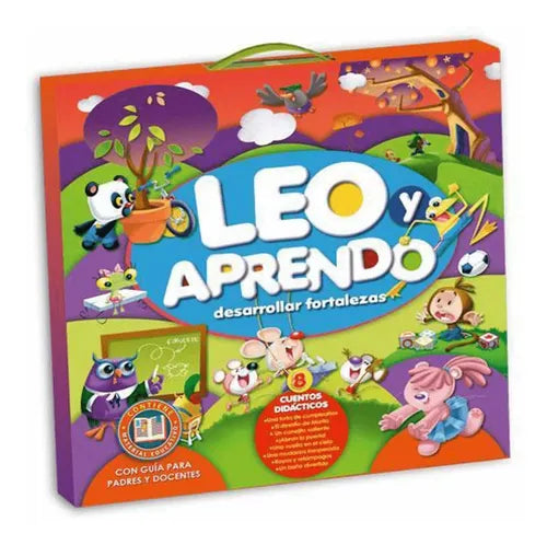 Leo Y Aprendo Desarrollar Fortalezas 8 Cuentos + Guia/ Lexus