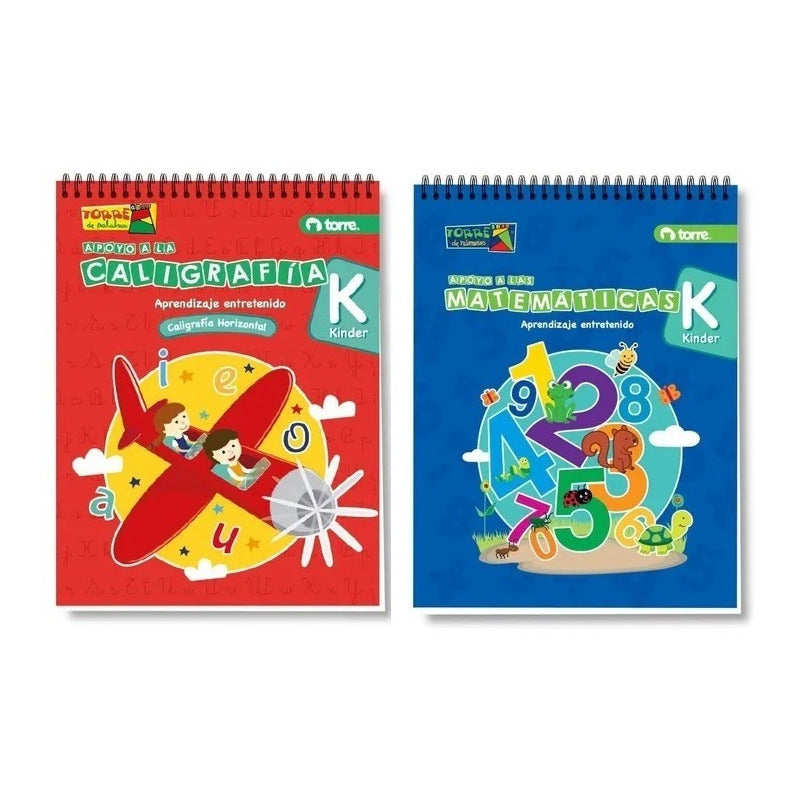Pack Torre De Palabras Y Torre De Números Kinder