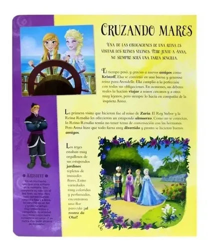 Disney Frozen Historias Con Retratos + Stickers / Lexus
