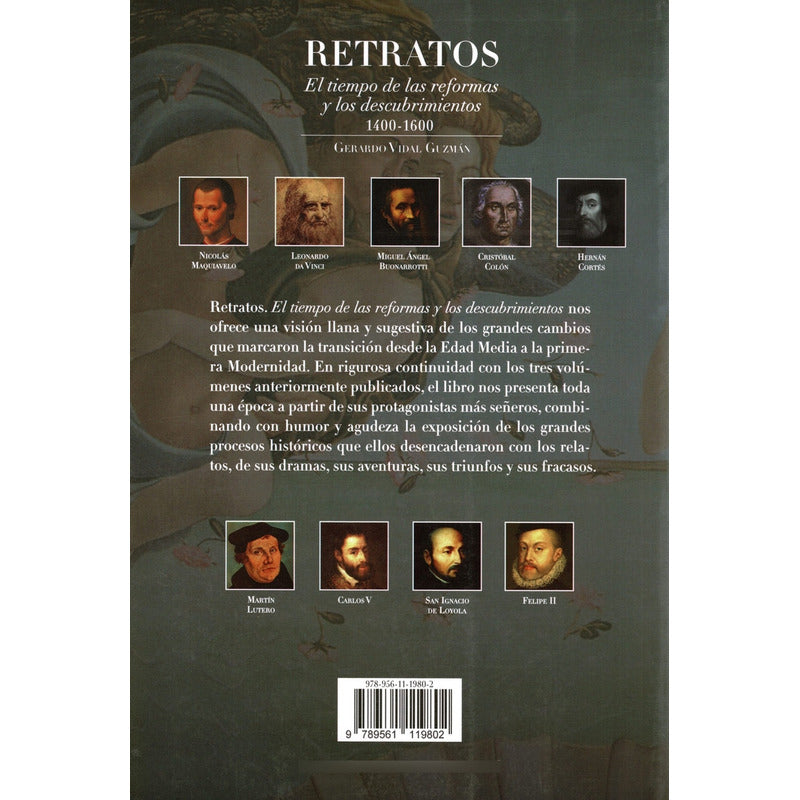 Retratos El Tiempo De Las Reformas Y Descubrimientos / Vidal