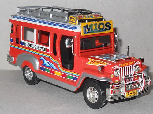 Taxis Del Mundo Escala 1/43 Jeepney Manila 1980