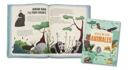 Atlas De Los Animales (tapa Dura) / Vv Kids
