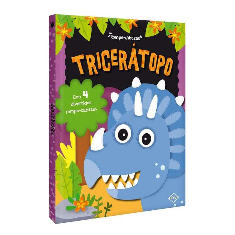 Tricerátopo Rompecabezas De Cartón / Lexus