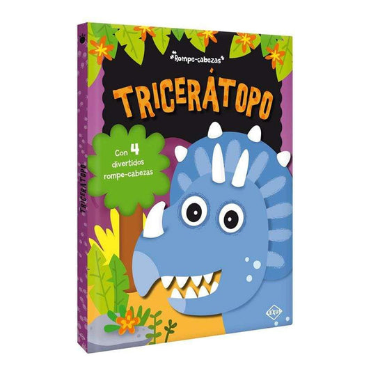 Tricerátopo Rompecabezas De Cartón / Lexus