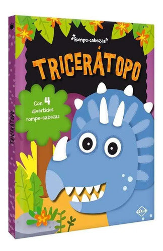 Tricerátopo Rompecabezas De Cartón / Lexus