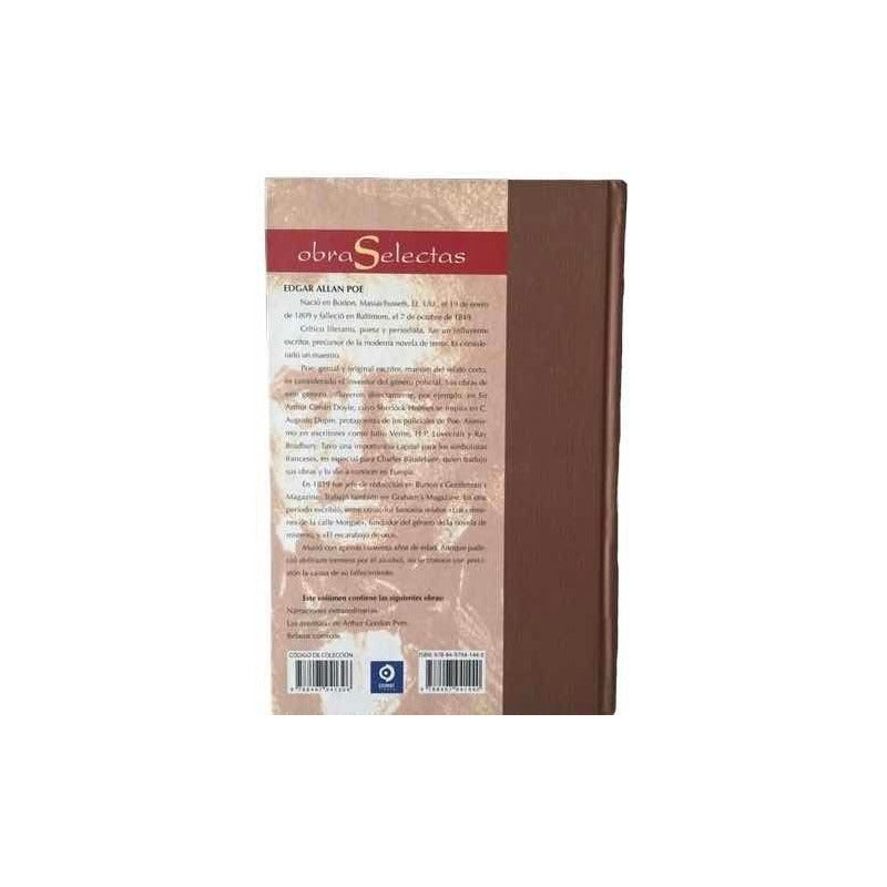 Obras Selectas (tapa Dura) / Edgar Allan Poe