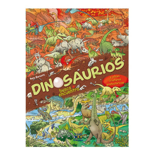 Dinosaurios Busca, Encuentra Y Colorea / Ilaria Barsotti