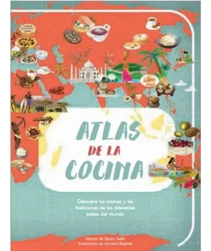 Atlas De La Cocina (tapa Dura) / Vv Kids